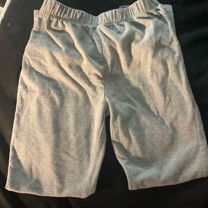 Gray sweatpants girls